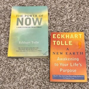 Eckhart Tolle Book Set - Spiritual Enlightenment